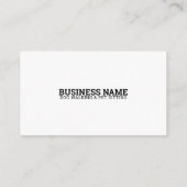 Unieke zwarte en witte pootprintstappen Dog Walker Visitekaartje (Achterkant)