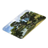 Unieke zwarte pingstructuur magneet (Linkerzijde)