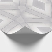 Unieke zwarte witte digitale geometrische Design Cadeaupapier (Hoek)