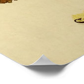 Unielabel afdrukken Poster (Hoek)