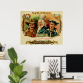 Unielabel afdrukken Poster (Thuiskantoor)