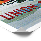 Unielijn — Steamship Ocean Liner Poster (Hoek)