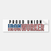 Uniemijronarbeider Bumpersticker (Voorkant)