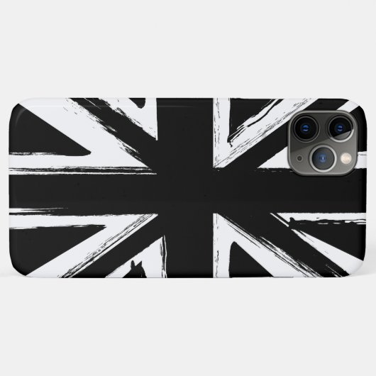 Unienet zwart-wit art Case-Mate iPhone case (Achterkant (horizontaal))