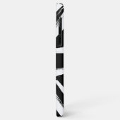 Unienet zwart-wit art Case-Mate iPhone case (Achterkant/links)