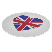 UnienJack Heart Glass Cutting Board Snijplank (Hoek)