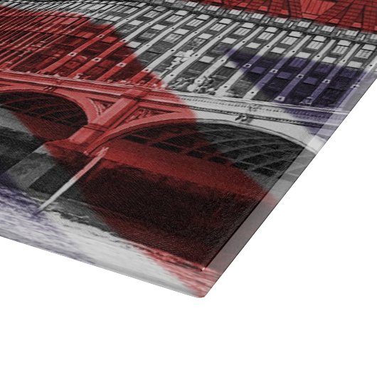 Uniepapier voor Jack en Big Ben Glass Snijplank (Hoek)