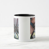 Uniepelaars in rue in een scrum mok (Midden)