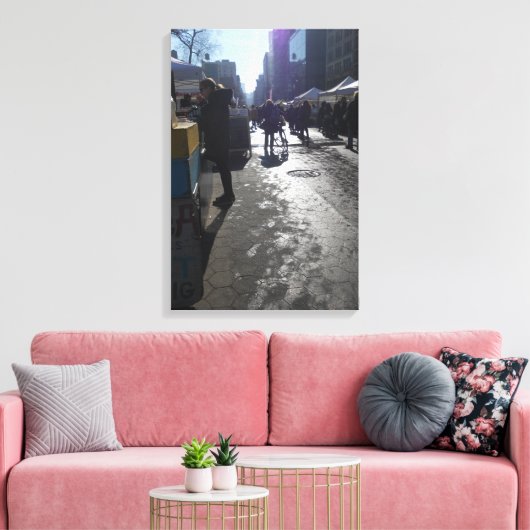 Unieplein Canvas Afdruk (Insitu (Woonkamer))