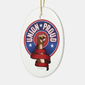 Uniepruid Keramisch Ornament (Links)