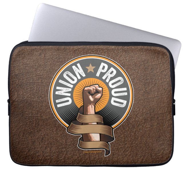 Uniepruid Laptop Sleeve (Voorkant)