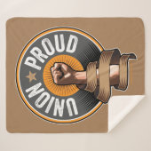 Uniepruid Sherpa Deken (Voorkant (horizontaal))