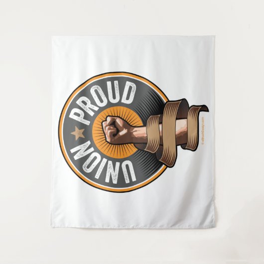 Uniepruid Wandkleed (Voorkant)