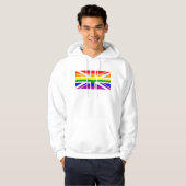 Uniepunde vlag hoodie (Voorkant volledig)