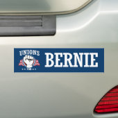 UNIES VOOR BERNIE SANDERS BUMPERSTICKER (Op auto)