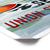 Uniestamverbinding  reclame poster (Hoek)