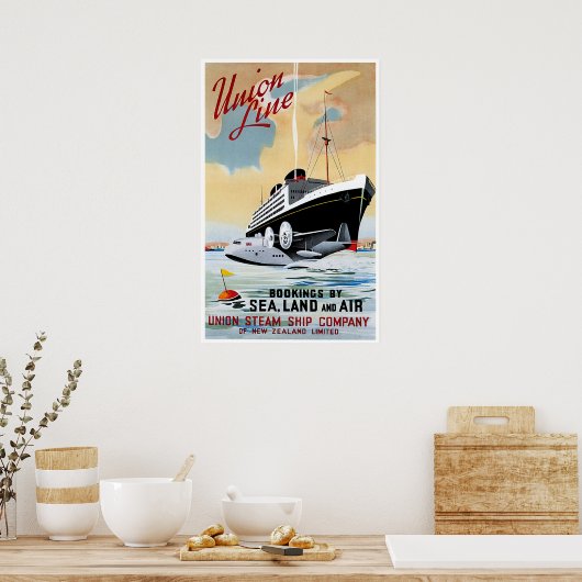 Uniestamverbinding reclame poster (Keuken)