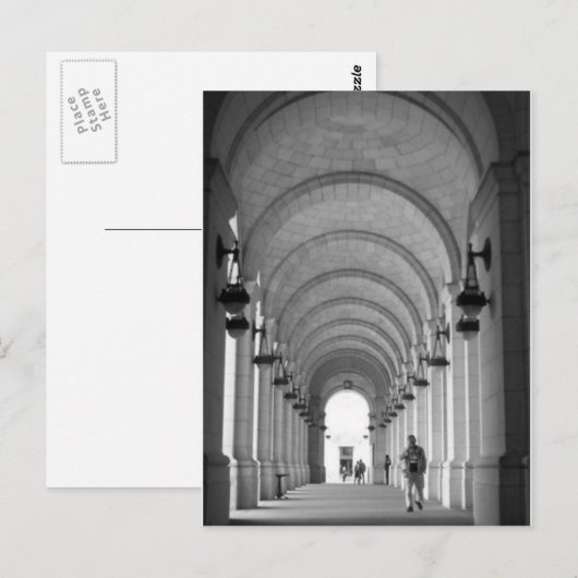 Uniestation Briefkaart (Voorkant / Achterkant)