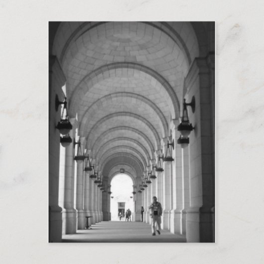 Uniestation Briefkaart (Voorkant)