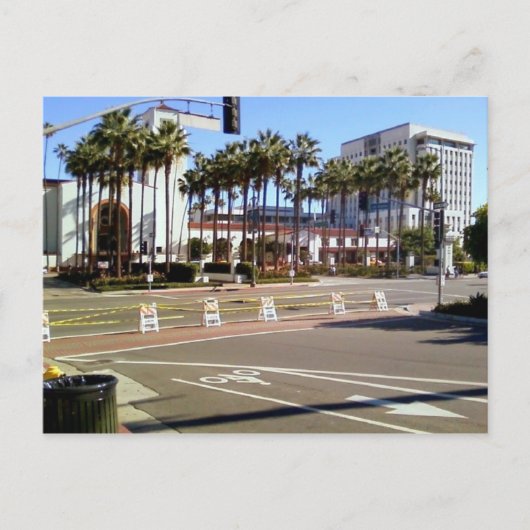 Uniestation Briefkaart (Voorkant)