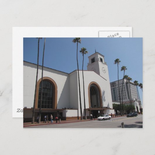 Uniestation Briefkaart (Voorkant / Achterkant)