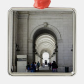 Uniestation Metalen Ornament (Voorkant)