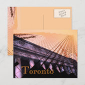 Uniestation, toronto, Front street Briefkaart (Voorkant / Achterkant)