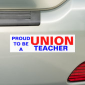 UNIETEACHER BUMPERSTICKER (Op auto)