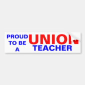 UNIETEACHER BUMPERSTICKER (Voorkant)