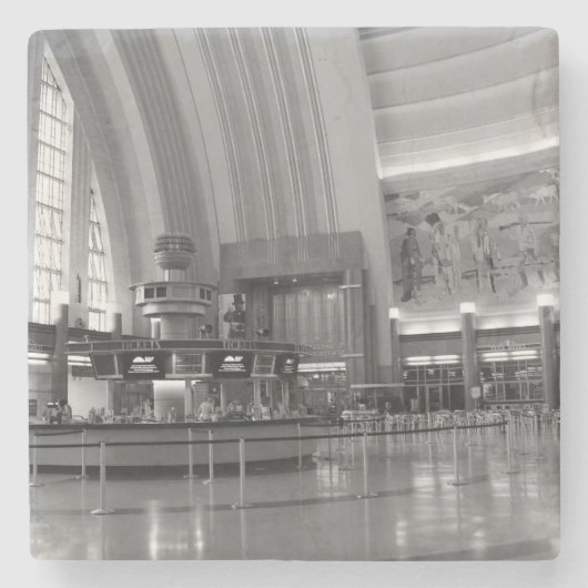 Unieterminal Rotunda - Cincinnati Stenen Onderzetter (Voorkant)