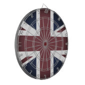  Unievaartuig Dartboard, VK, Britse vlag Dartbord (Voorkant Links)