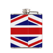 Unievaartuig vlag met Funny Quote Heupfles (Achterkant)