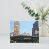 Unievierkant subweg NYC Briefkaart (Staand voorkant)