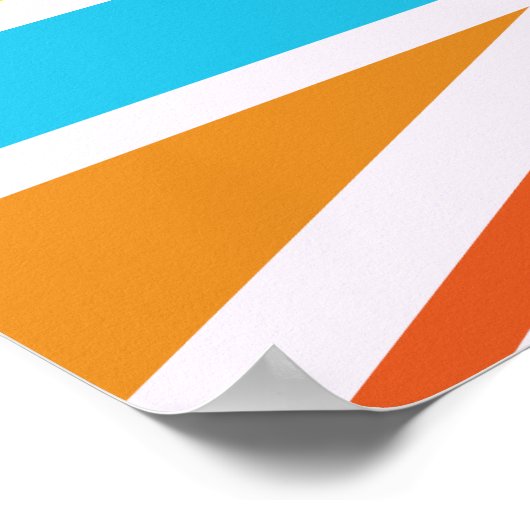 Unievlag/Jack-ontwerp - Multicolorf Poster (Hoek)