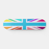 Unievlag/Jack-ontwerp - Multicolorf Skateboard (Horizontaal)