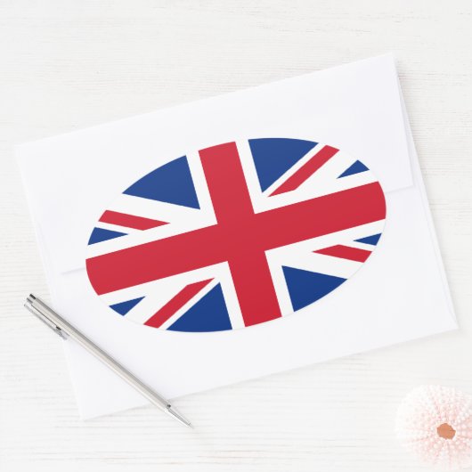 Unievlag Ovale Sticker (Envelop)