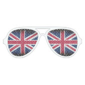 Unievlag, Unieviskaar voor Britse patriotten Aviator Zonnebril (Voorkant)