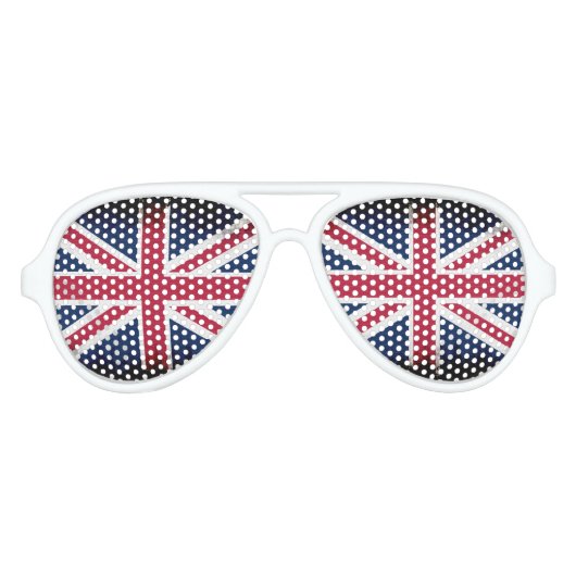 Unievlag, Unieviskaar voor Britse patriotten Aviator Zonnebril (Voorkant)