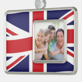 Unievlag Verzilverd Omlijst Ornament (Links)