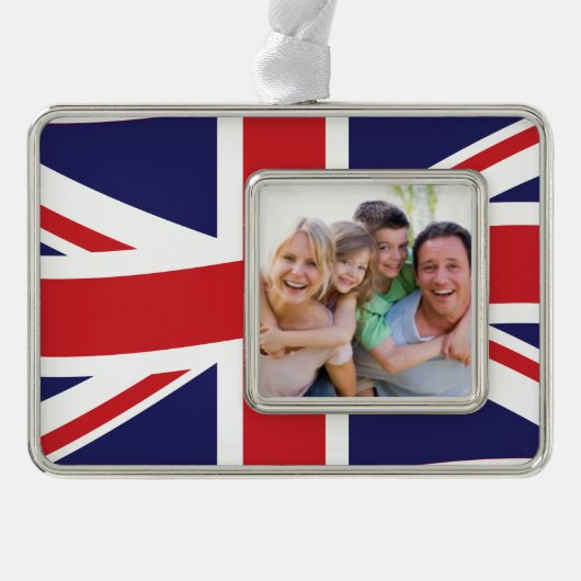 Unievlag Verzilverd Omlijst Ornament (Voorkant)