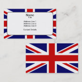 Unievlag Visitekaartje (Voorkant / Achterkant)