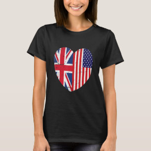Unievlagerendetro en Verenigde Staten van Amerika T-shirt