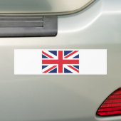 Unievlak/Unievlag van het Verenigd Koninkrijk Bumpersticker (Op auto)