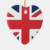 Unievlak/Unievlag van het Verenigd Koninkrijk Keramisch Ornament (Rechts)