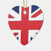 Unievlak/Unievlag van het Verenigd Koninkrijk Keramisch Ornament (Links)