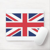 Unievlak/Unievlag van het Verenigd Koninkrijk Muismat (Met muis)