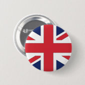 Unievlak/Unievlag van het Verenigd Koninkrijk Ronde Button 5,7 Cm (Voorkant /achterkant)