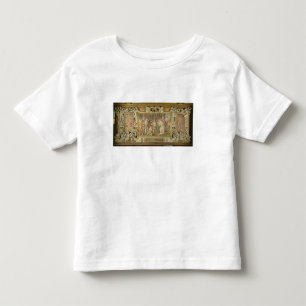 Unificatie van de staat, details van decoratief kinder shirts