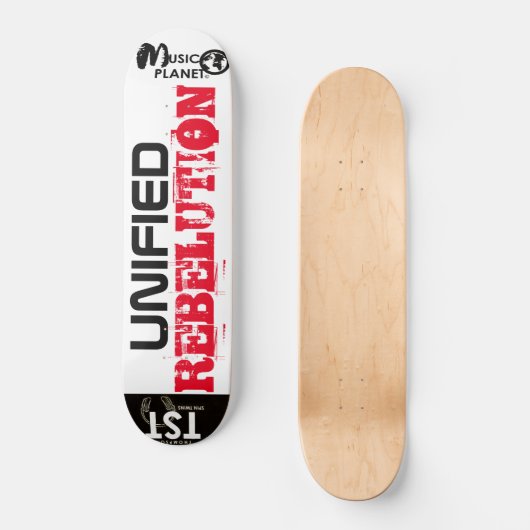 UNIFIED REBELUTION Skateboard (Voorkant)
