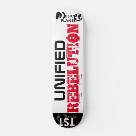 UNIFIED REBELUTION Skateboard (Voorkant)